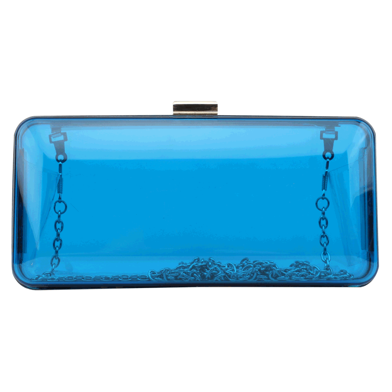 Multicolored Transparent Bauyakeli Acrylic Dinner handbag Wholesale