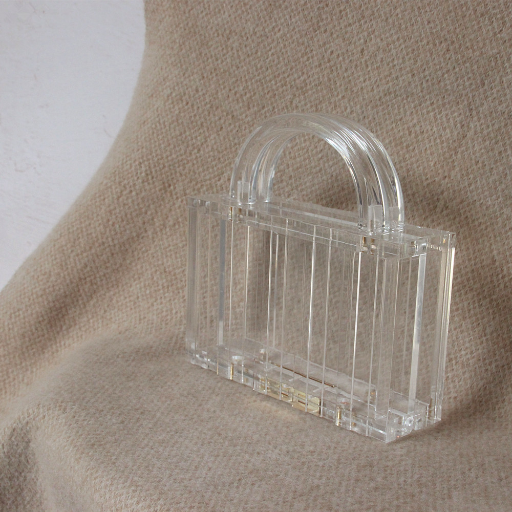 New Transparent Acrylic Clutch Evening Ladies Bag